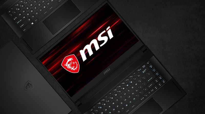 Laptop gaming MSI có trọng lượng nhẹ